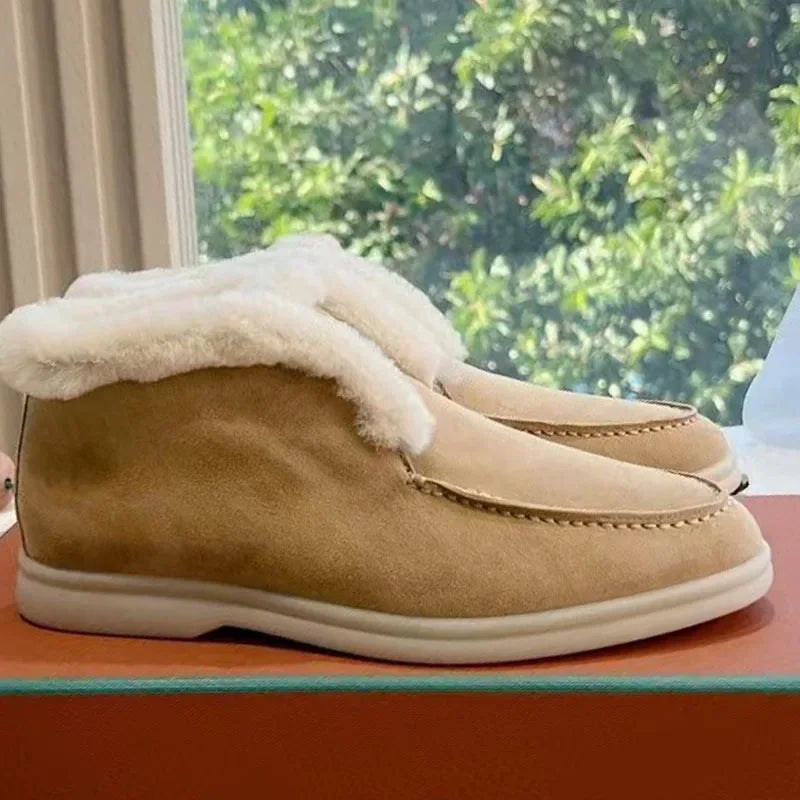 Bota Open Walk Ankle Boot Loro Piana | Versão Inverno