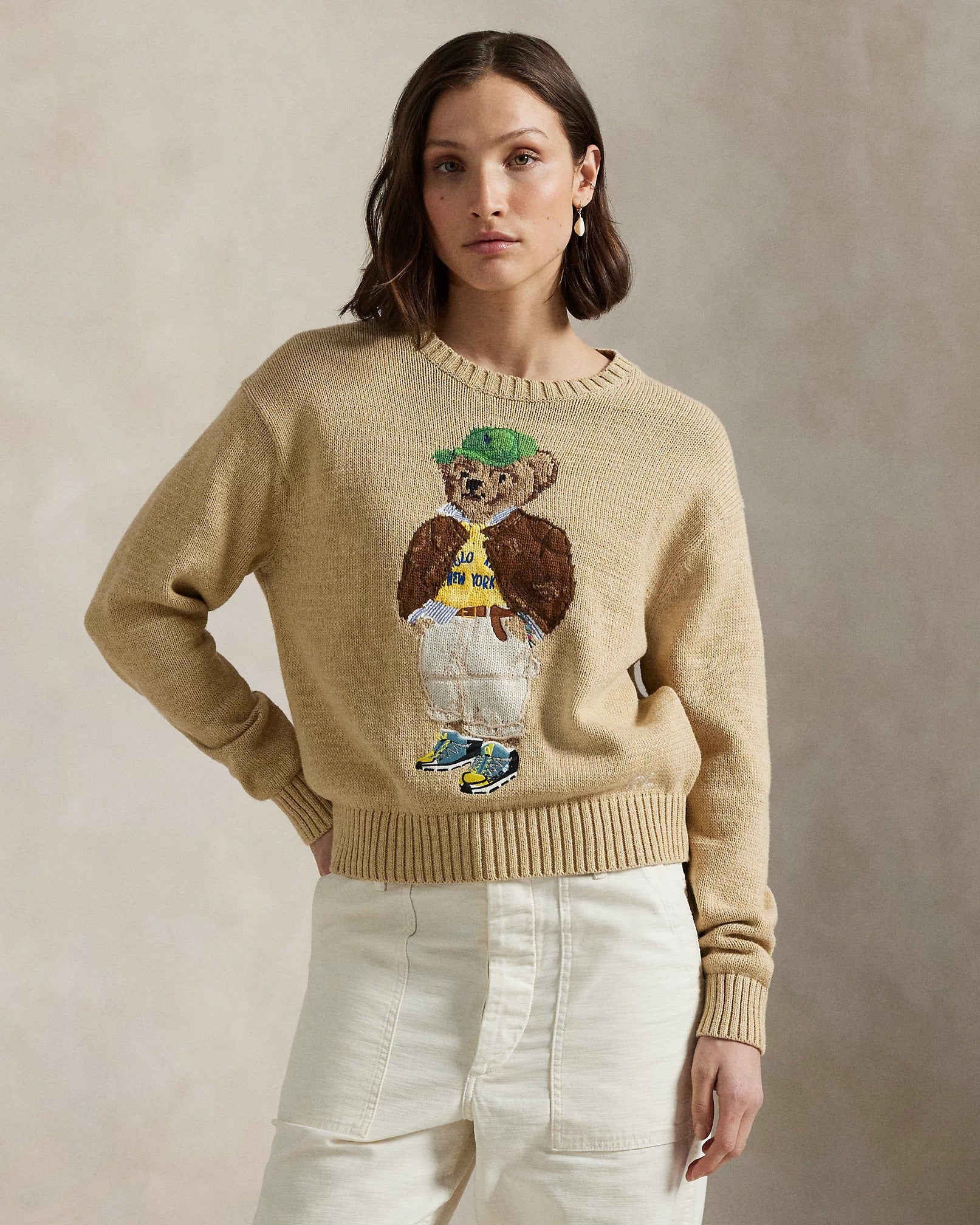 Suéter Ralph Lauren | Polo Bear Bege