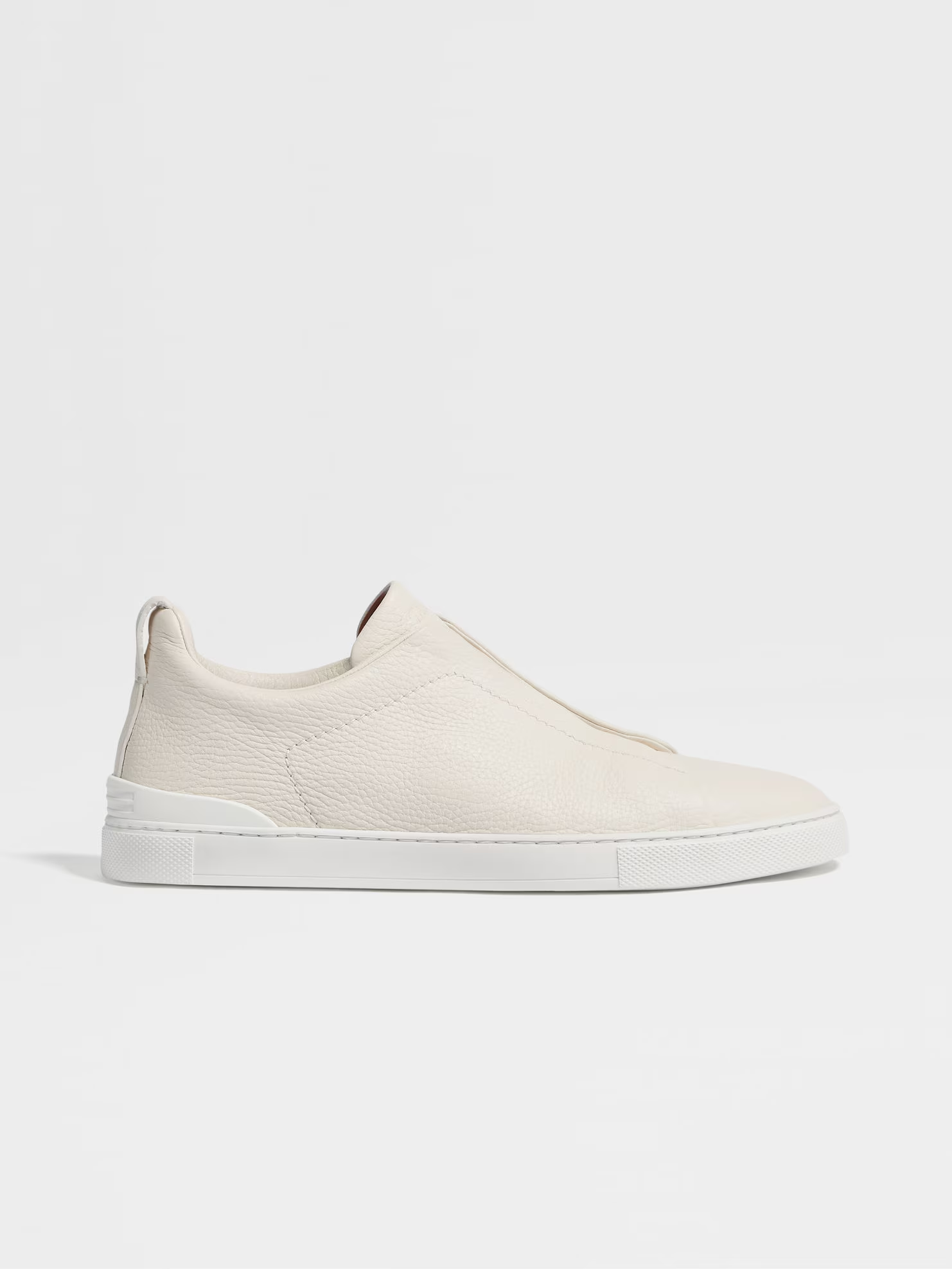 Tenis Zegna Triple Stitch Couro
