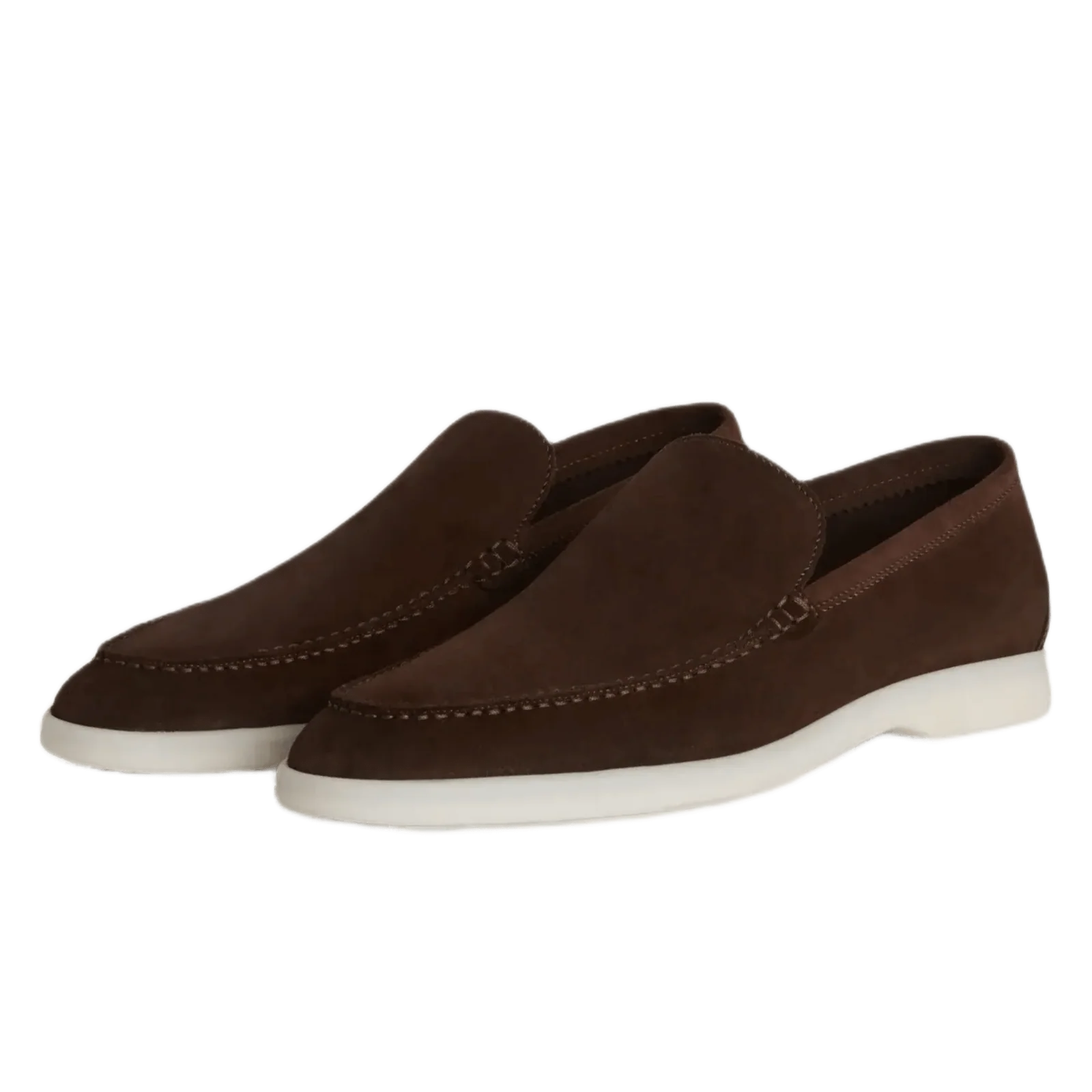 Mocassim Suede Loafer Loro Piana