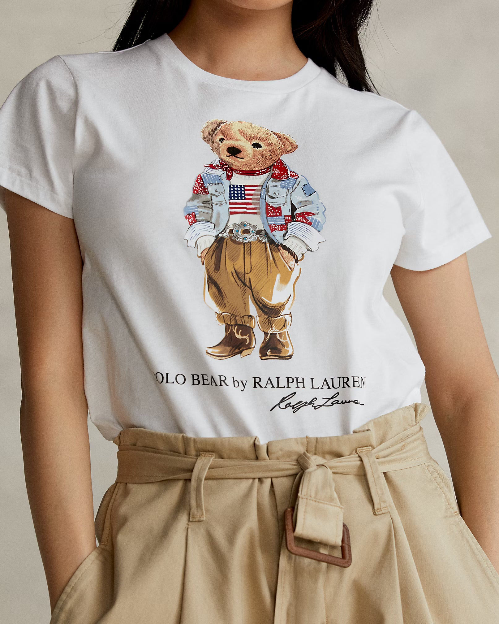 Camiseta Ralph Lauren | Bear com Bandana