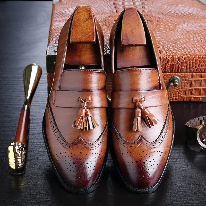 Sapato Oxford Clássico Italiano Baldinni