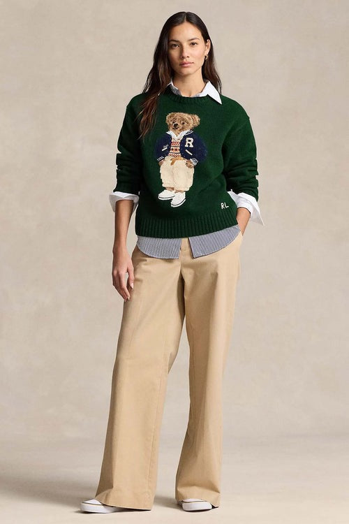 Suéter Ralph Lauren | Polo Bear Verde