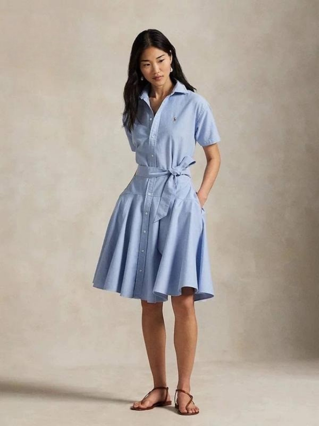 Vestido de Linho | Ralph Lauren