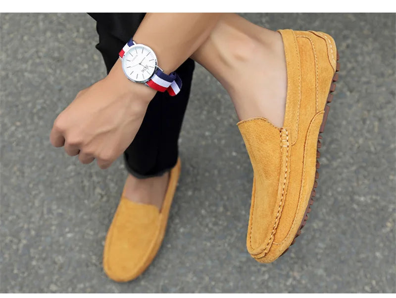 Mocassim Masculino Camurça