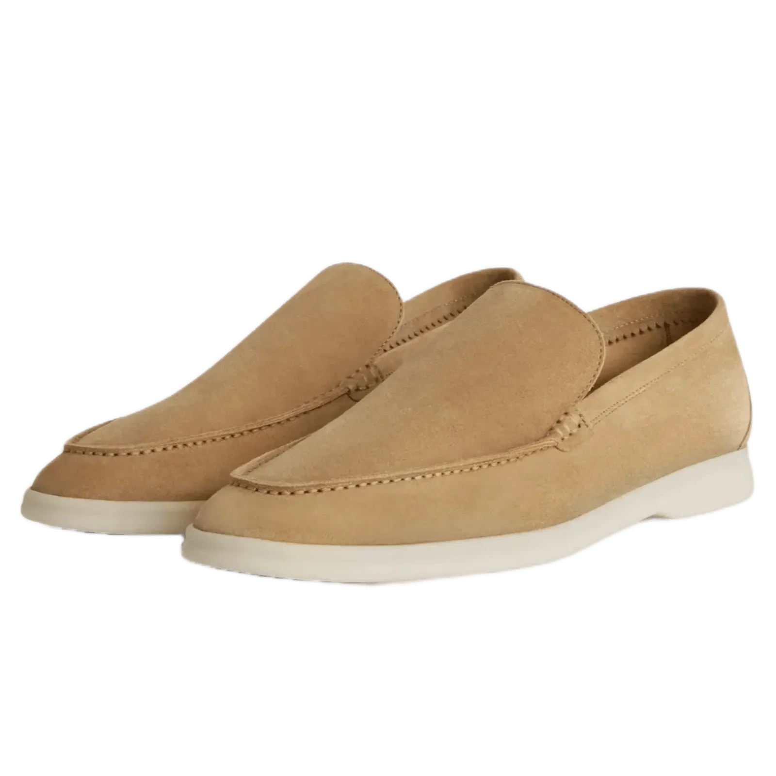 Mocassim Suede Loafer Loro Piana
