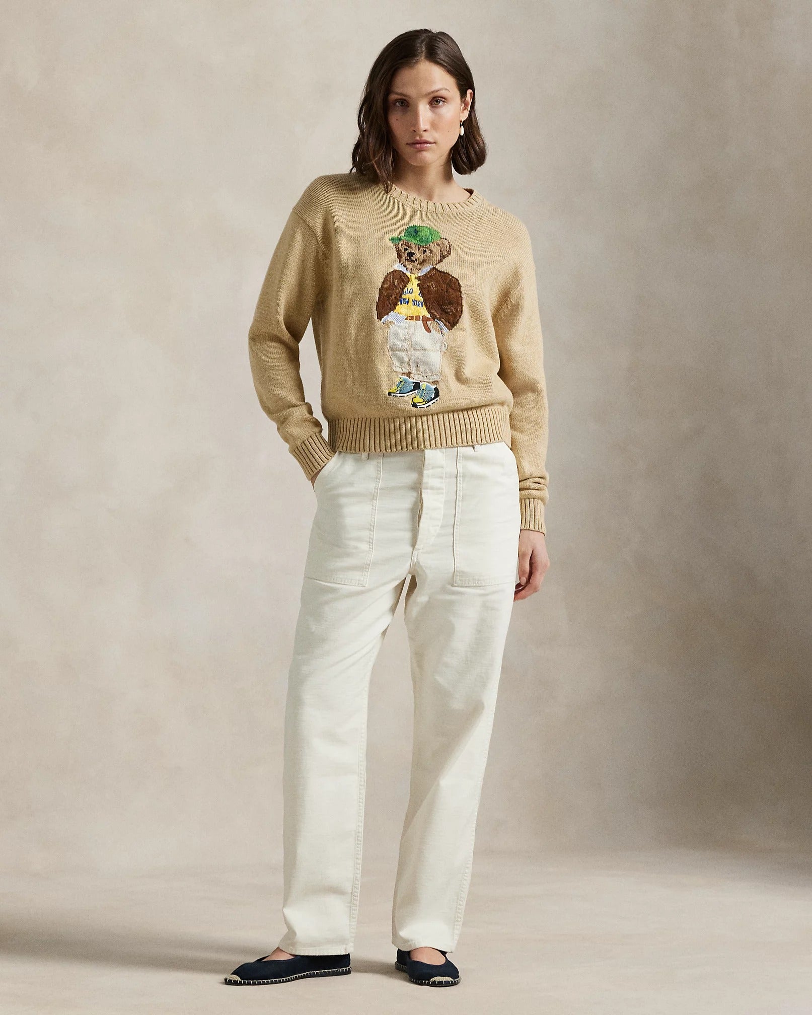 Suéter Ralph Lauren | Polo Bear Bege