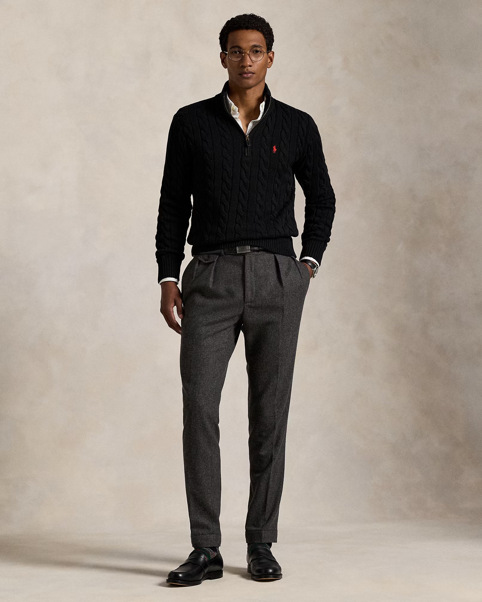 Suéter Ralph Lauren | Algodão com Ziper