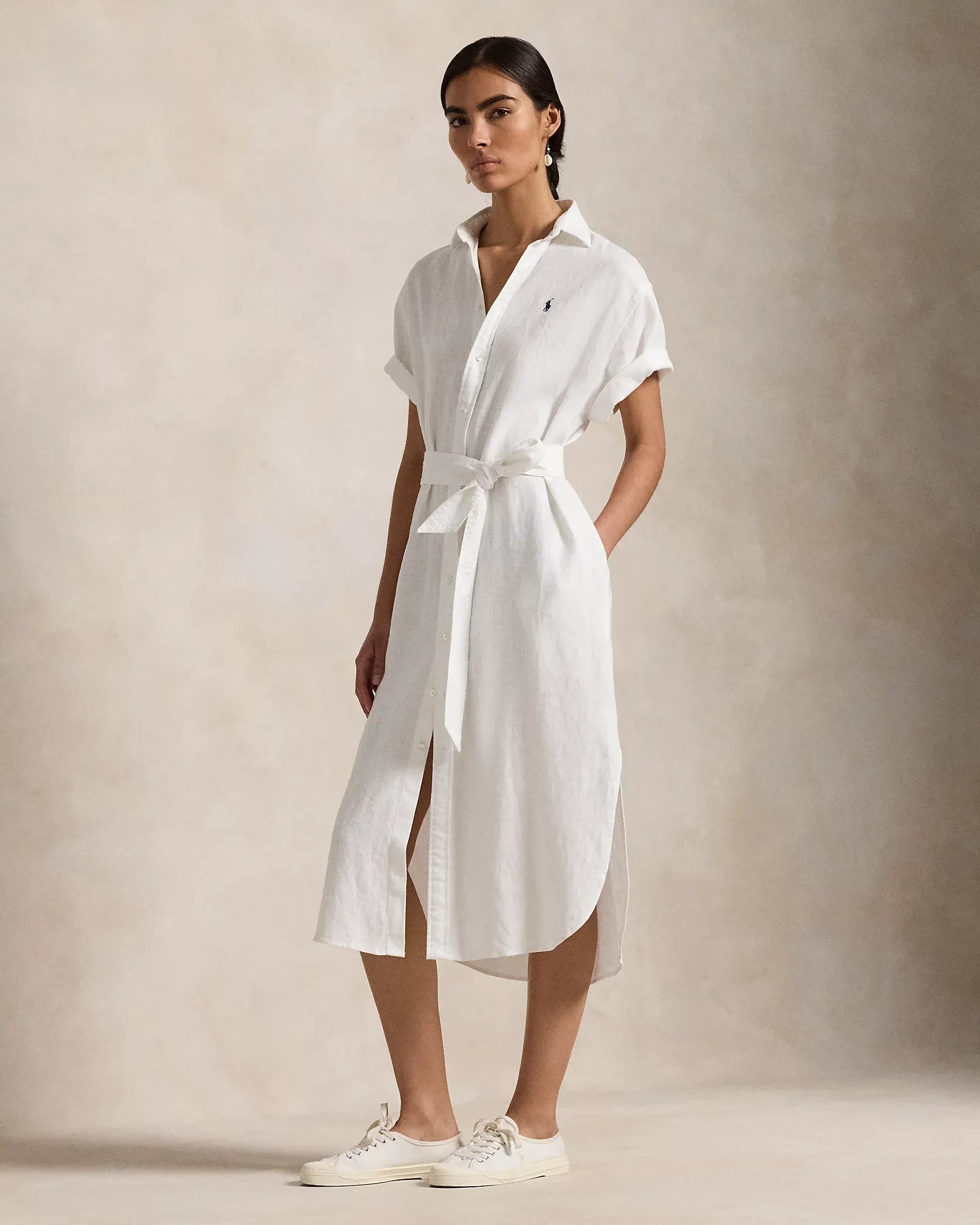 Vestido de Linho | Ralph Lauren