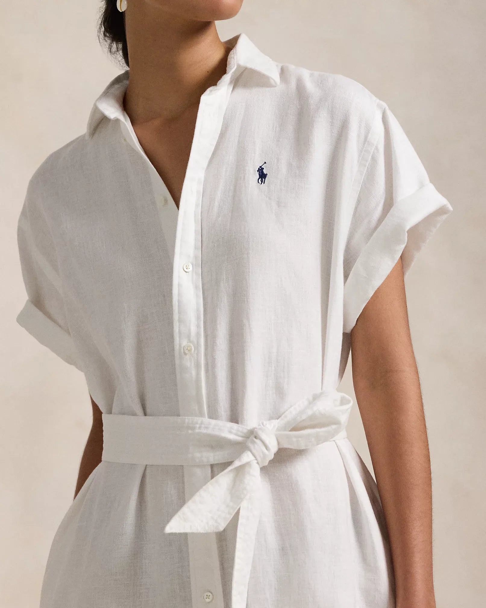 Vestido de Linho | Ralph Lauren