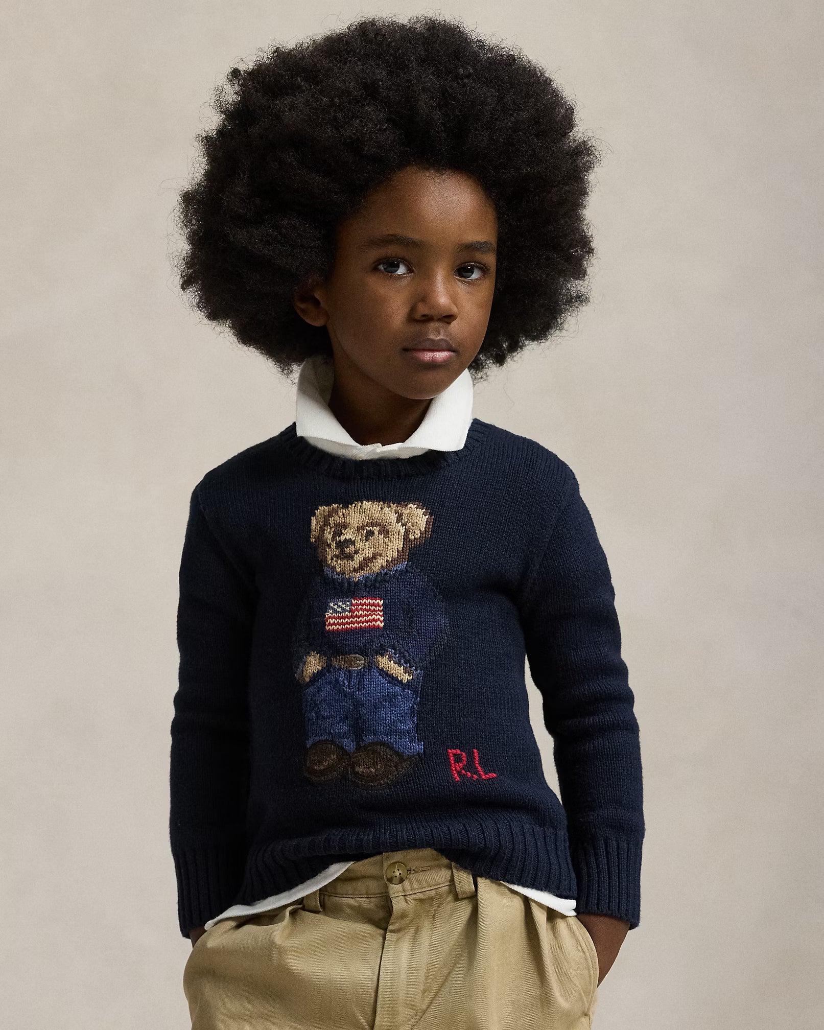 Suéter Ralph Lauren Infantil | Polo Bear Azul